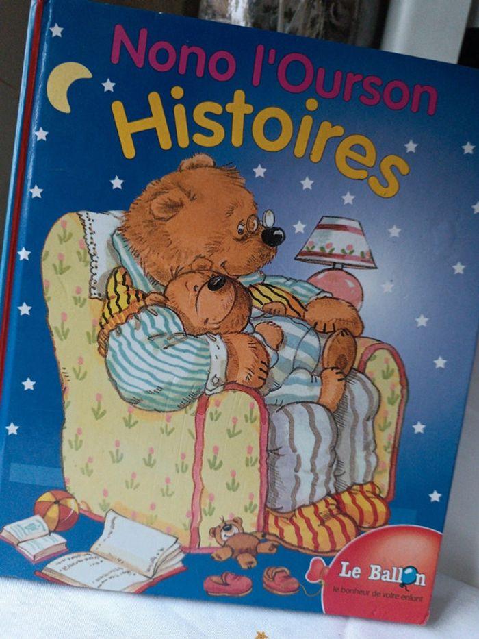 Livre story Book nono l'ourson histoires le ballon Geoffrey Alan pamela storey 1991 octopus - photo numéro 2