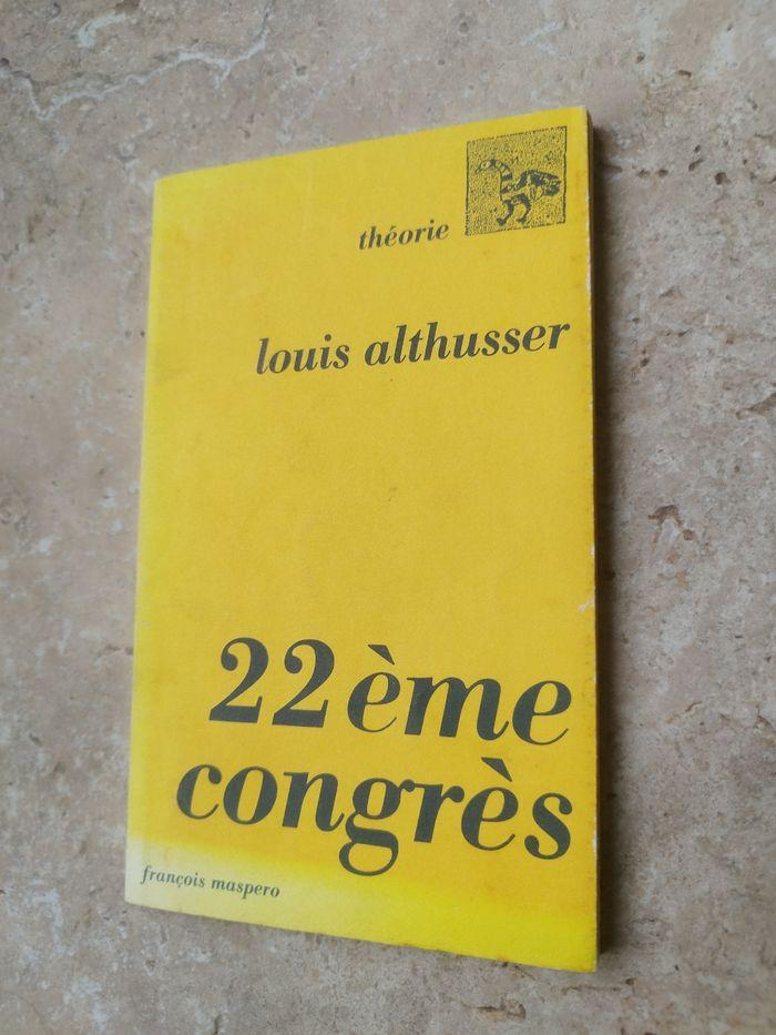 Louis Althusser 22eme congrès - communisme
Édition François Maspero - photo numéro 3