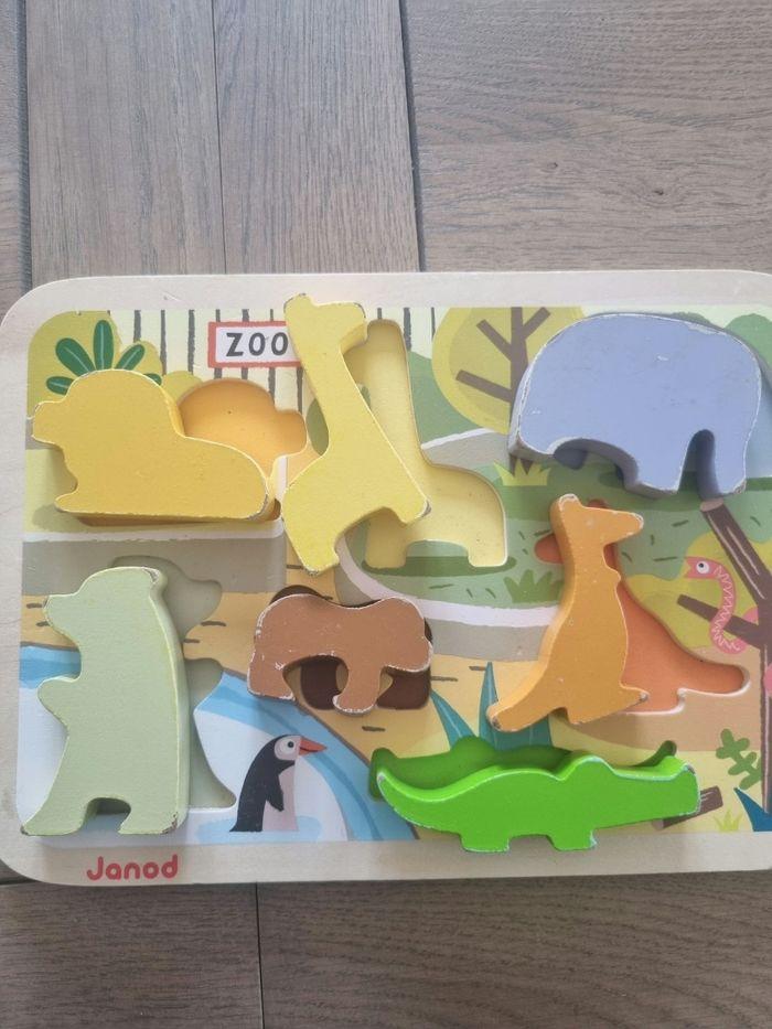 Puzzle bous les animaux du zoo - photo numéro 6