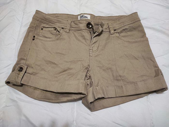 short mim beige taille 38