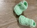 Chaussons de naissance en tricot