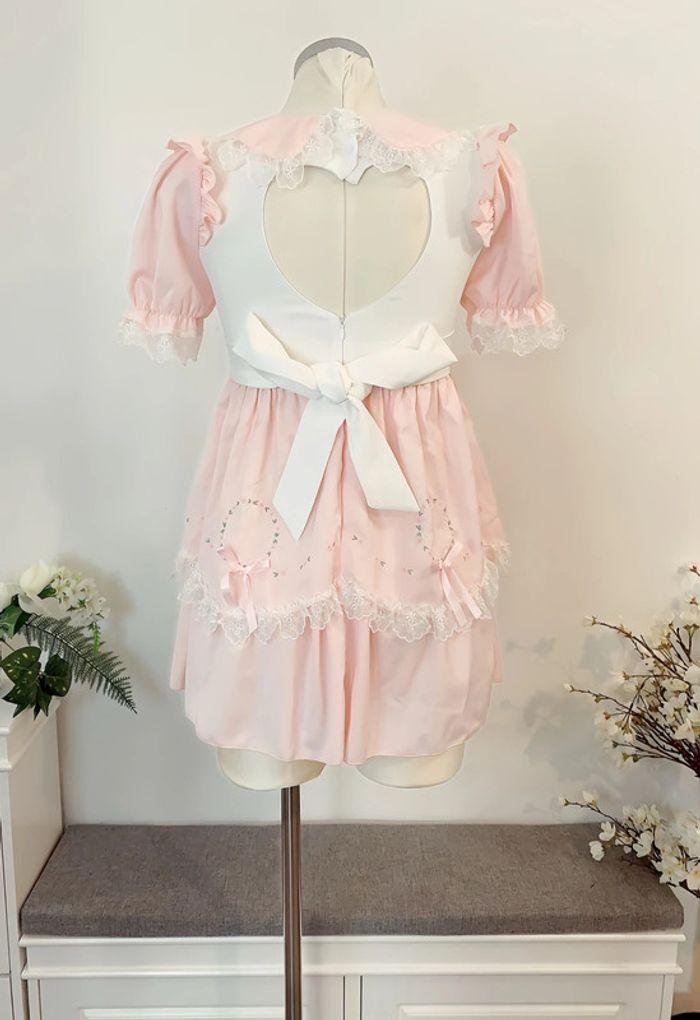 Dress Robe Pink Lolita Cute Kawaii Princess Barbie Cosplay - photo numéro 9