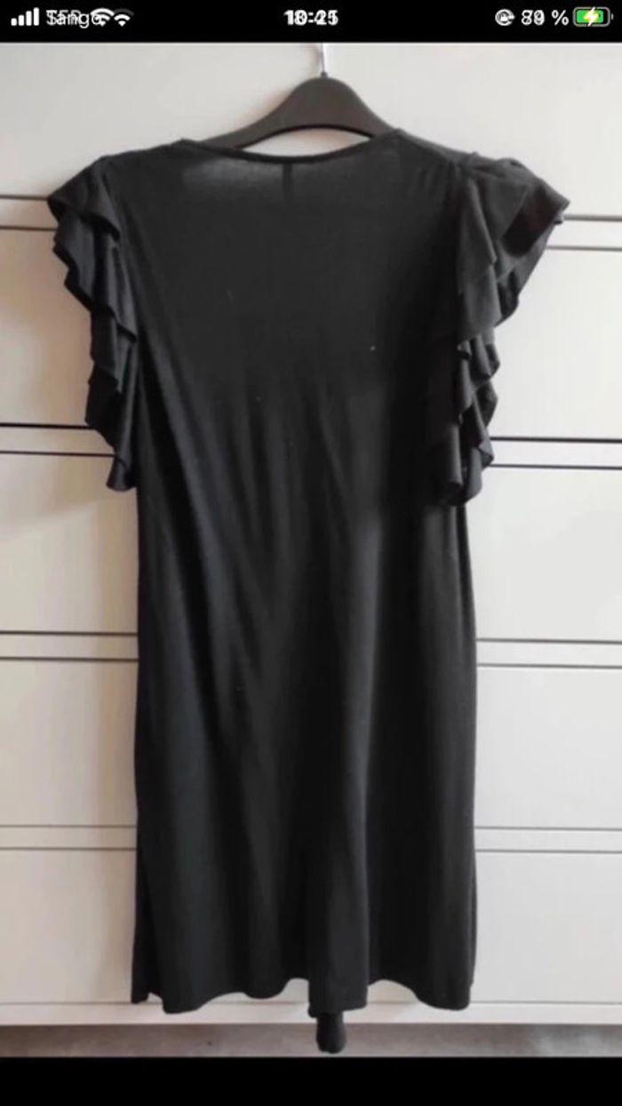 robe noire originale asymétrique - photo numéro 2