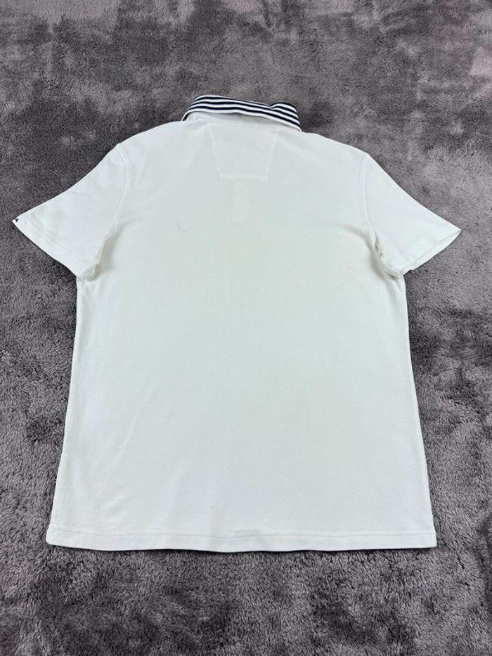 👕 Polo Nautica Logo Brodé Blanc Taille L 👕 - photo numéro 3