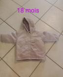 Manteau fille 18 mois