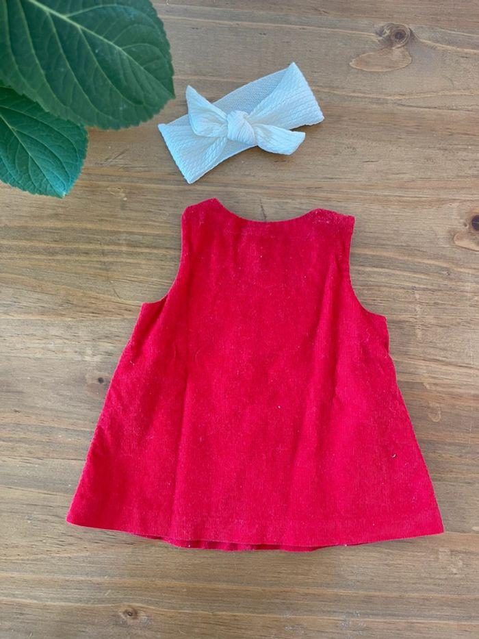 Ensemble rouge Jacadi fille • 3 mois - photo numéro 9