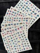 Lot Grande planche Stickers Stitch