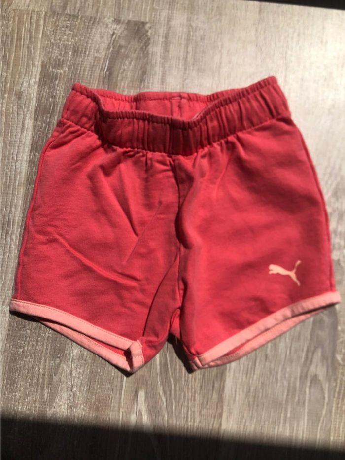 Short puma rose 12-18 mois - photo numéro 1