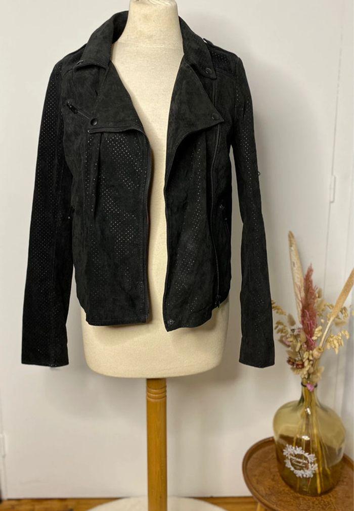 Veste cuir perfecto Motorin - Volcom. - photo numéro 1