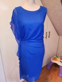 Robe fluide 123 bleu