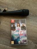 Jeu switch karaoke Let’s Sing 2019 + micro