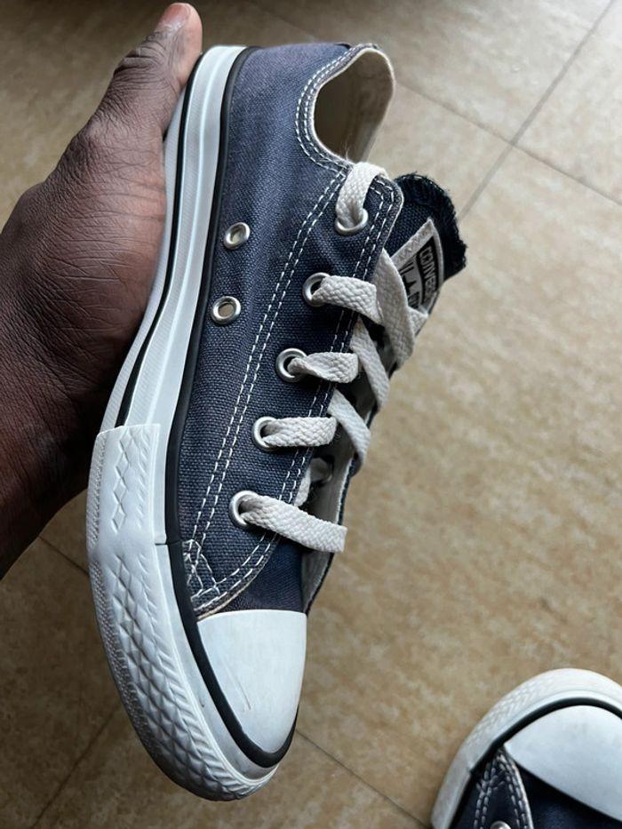 Converse bleu marine 35 très bon état - photo numéro 3