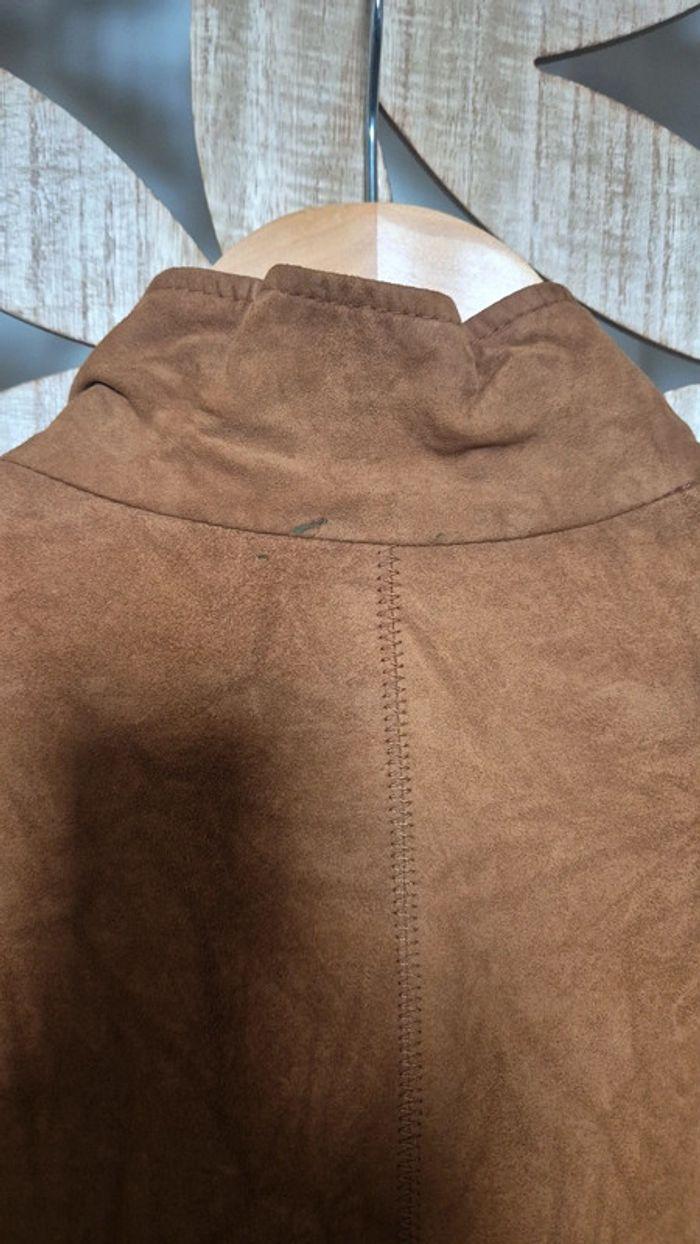 Veste en Daim marron - photo numéro 4