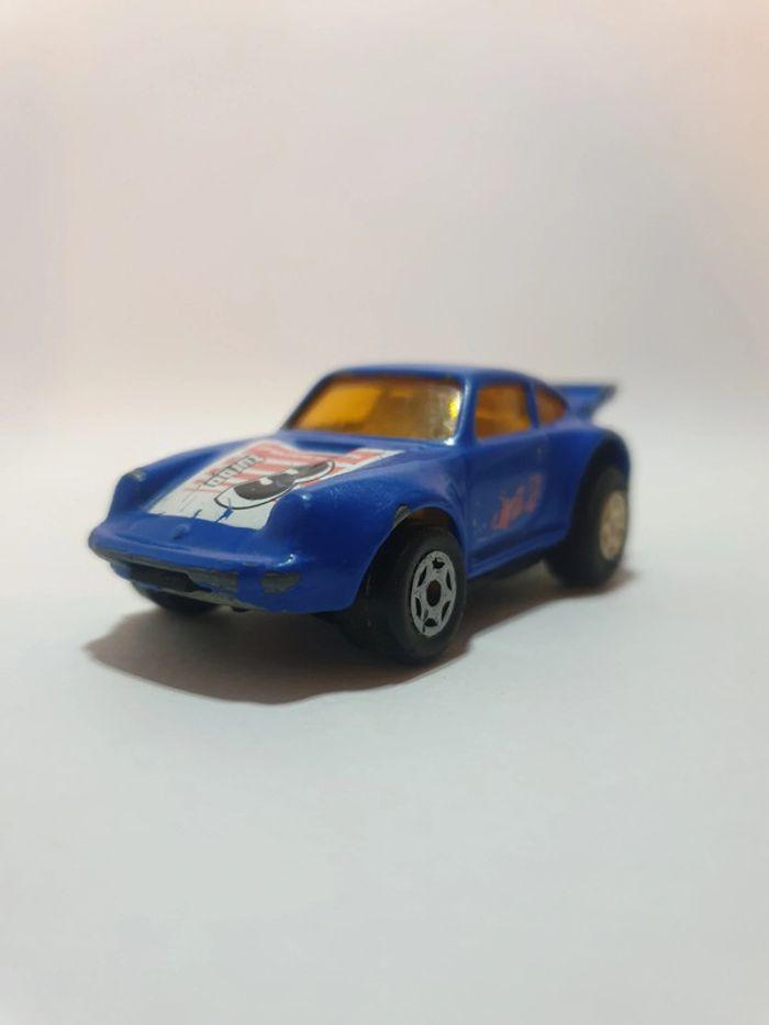 🇨🇵 Majorette Motor Porsche 911 Turbo, bleu - photo numéro 1