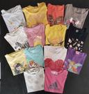 Lot de 14 t-shirts manches courtes fille 10 ans