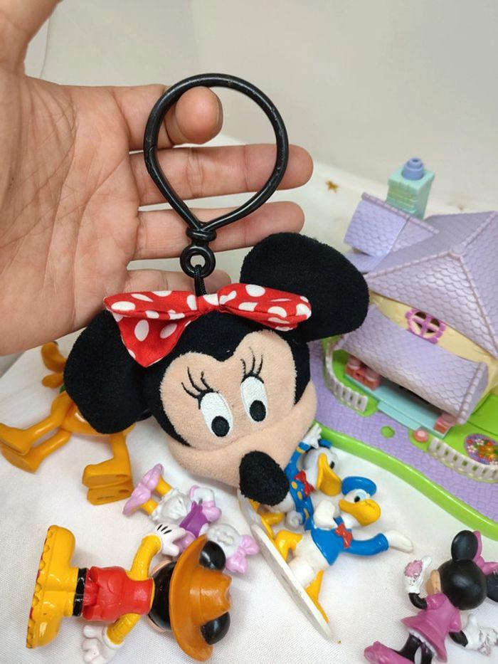 Polly pocket figurine Mickey Minnie Birthday maison house dingo Donald daisy - photo numéro 11