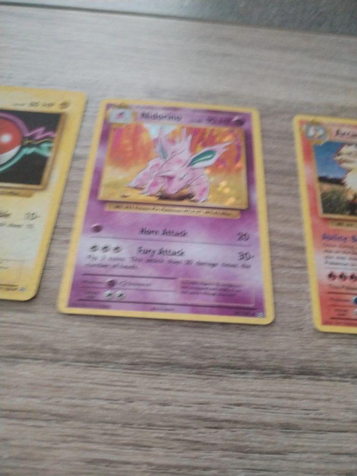 3 carte Pokémon rare - photo numéro 3