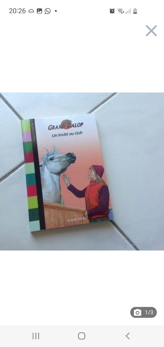 Livre "Grand Galop : un invité au club" Bayard Poche - photo numéro 1