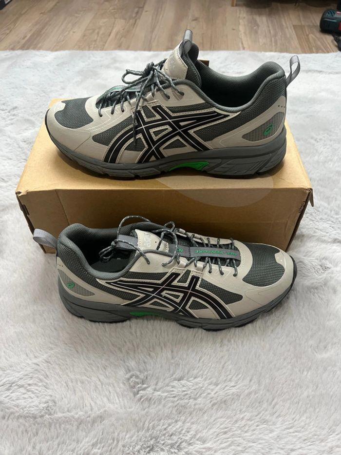 Asics gel venture 6 grise taille 45 homme - photo numéro 1