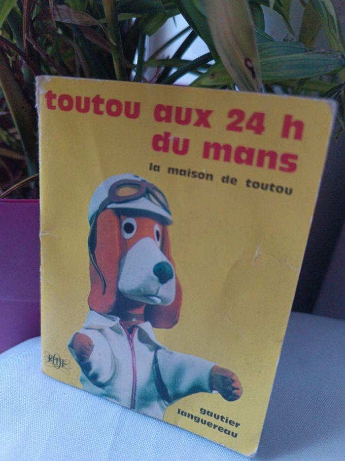 Toutou 24h ortf mans livre Book languereau Little petite chien dog la maison 1974 chaufour croises - photo numéro 2