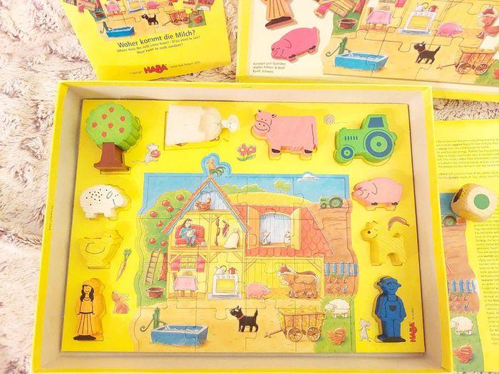 Jeu HABA puzzle à la ferme - photo numéro 3