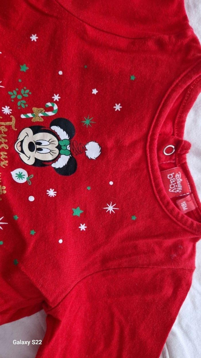 Ensemble robe et legging de Noël Disney 18 mois - photo numéro 3