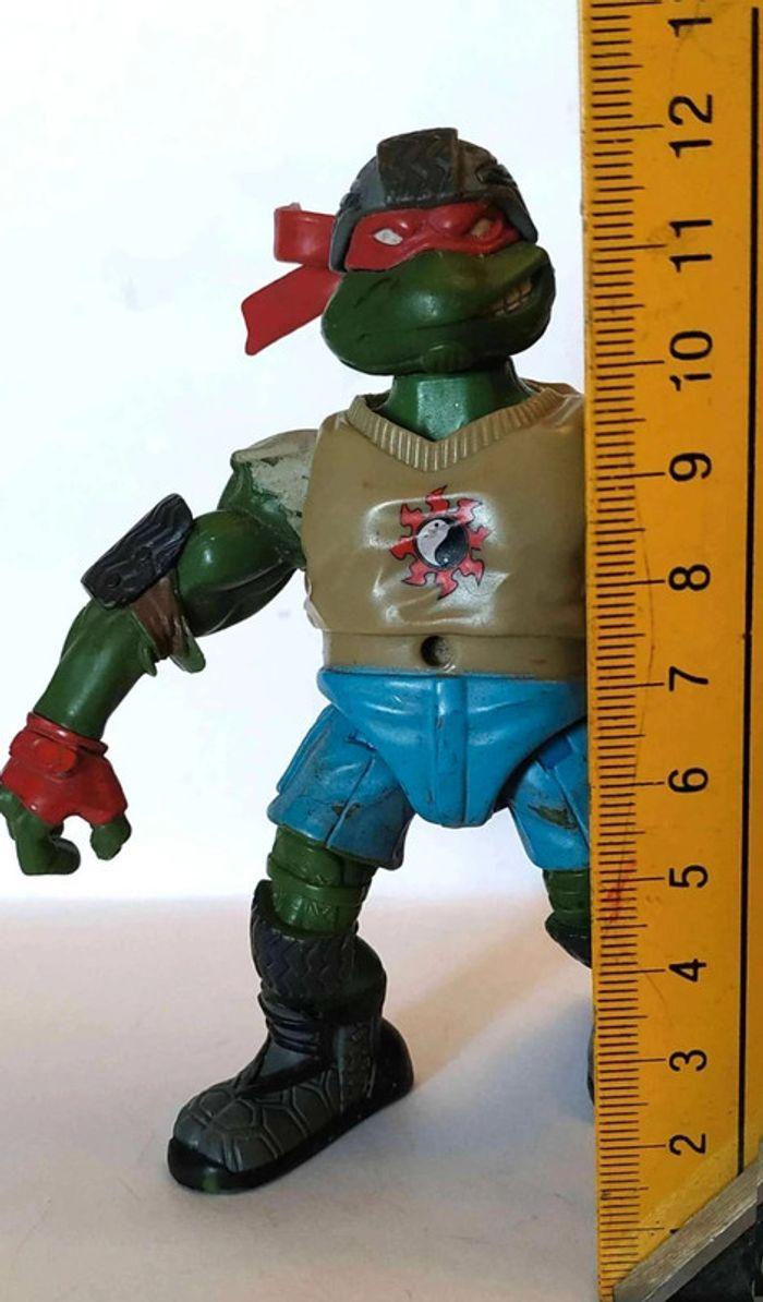 Figurine  tortue Ninja  2003 extreme  sports  skatin  Raphael  TMNT - photo numéro 2