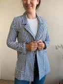 Blazer Cropp vichy carreaux Neuf Taille S