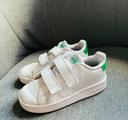 Baskets enfant garçon mixte adidas blanc vert Stan Smith