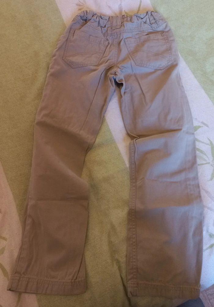 Jolie pantalon beige 9-10 ans - photo numéro 1