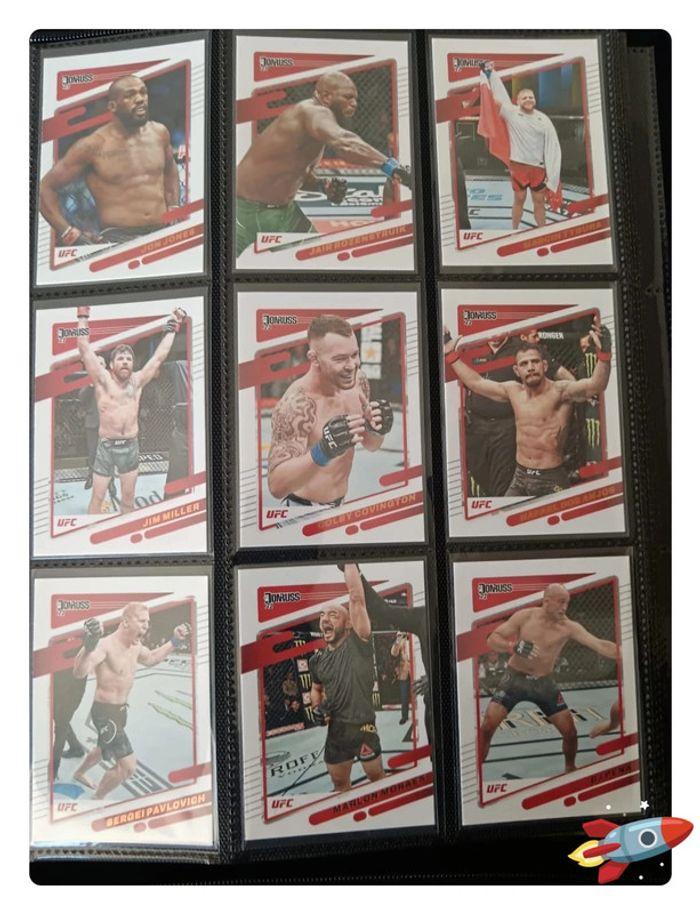 Lot 15 cartes UFC Donruss - photo numéro 1