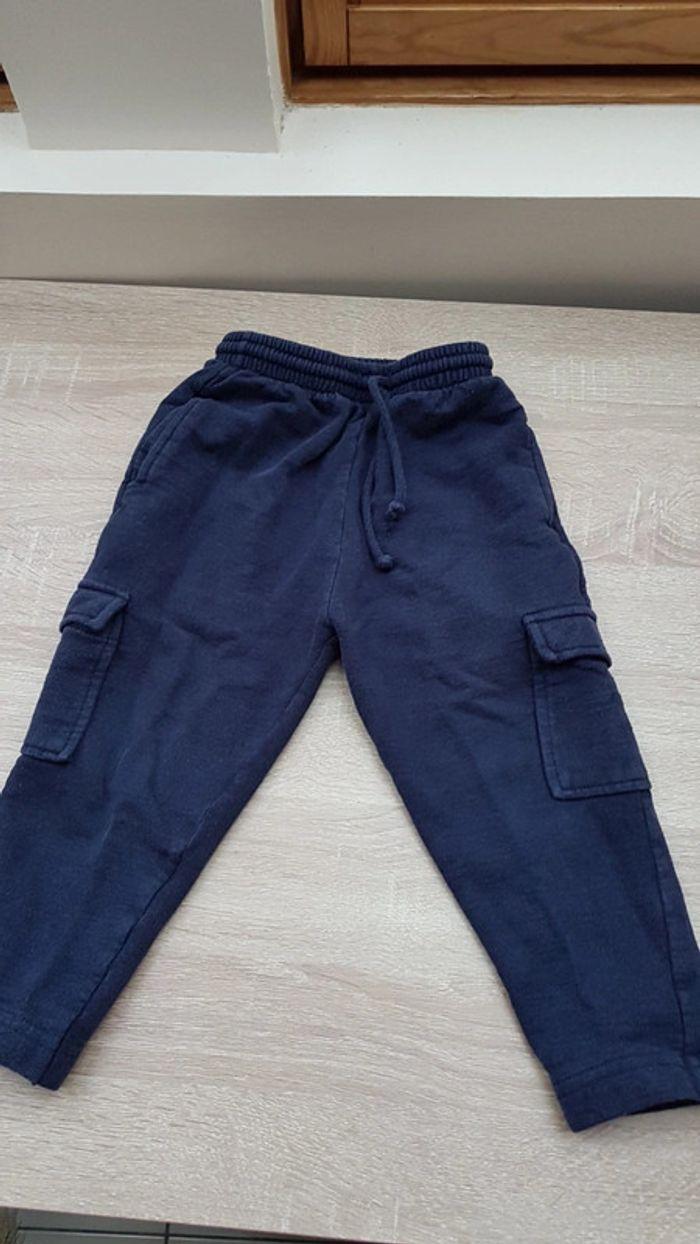 Pantalon molletoné type jogging 3 ans - photo numéro 1