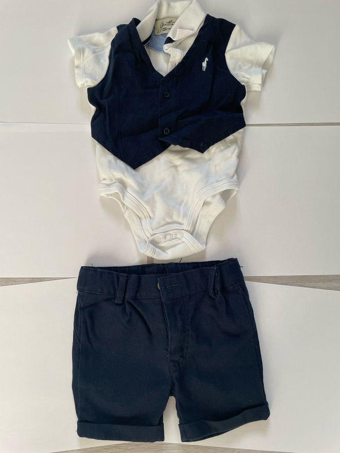 Body chemise + short