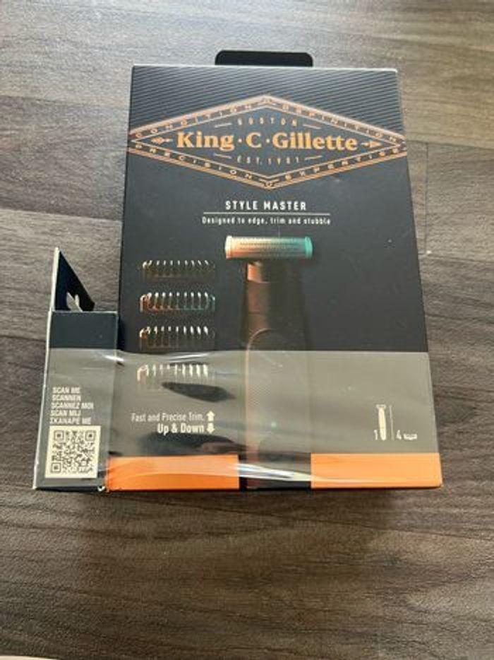 Tondeuse électrique King c Gillette barbe style master - photo numéro 1