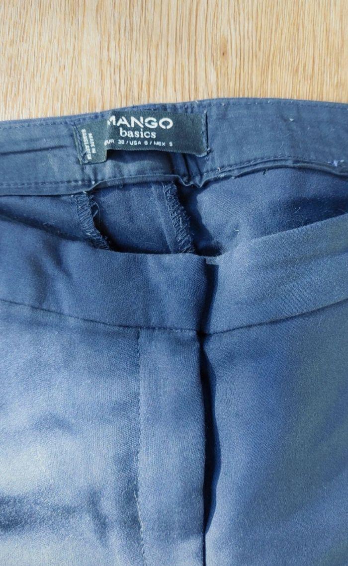 Pantalon marine mango - photo numéro 2