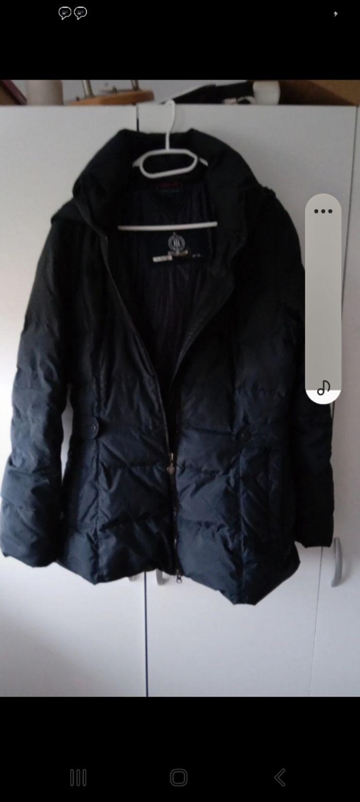 Parka tommy hifinger noir femme taille L - photo numéro 1