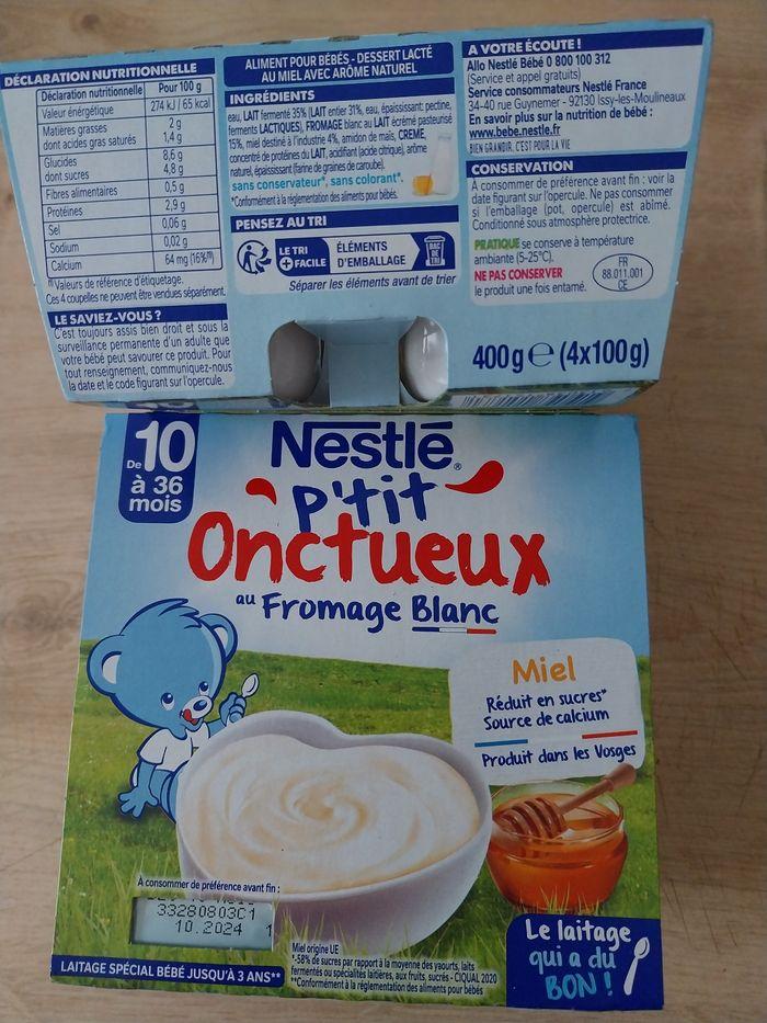 Yaourts Nestlé fromage blanc au miel - photo numéro 3