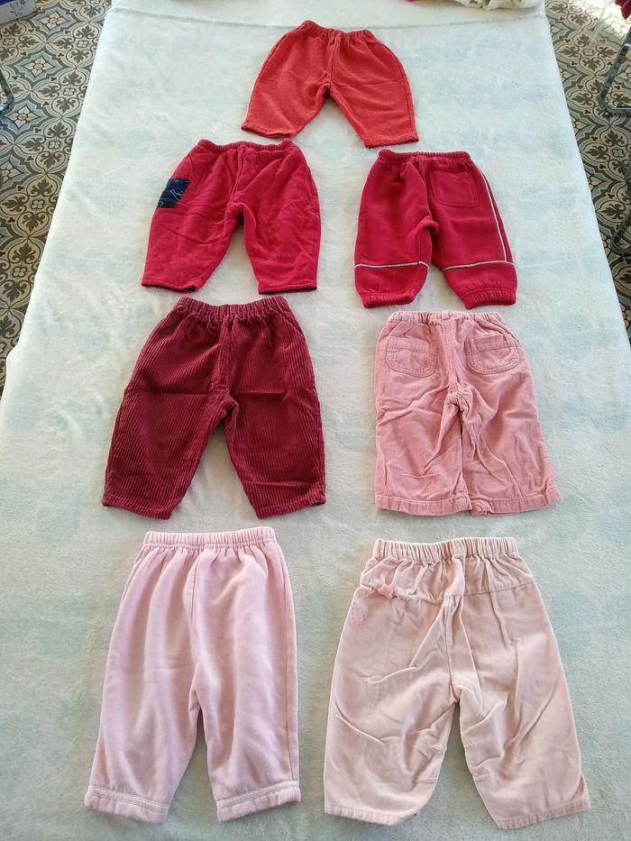 Lot de 14 pantalons taille 6 mois - photo numéro 4