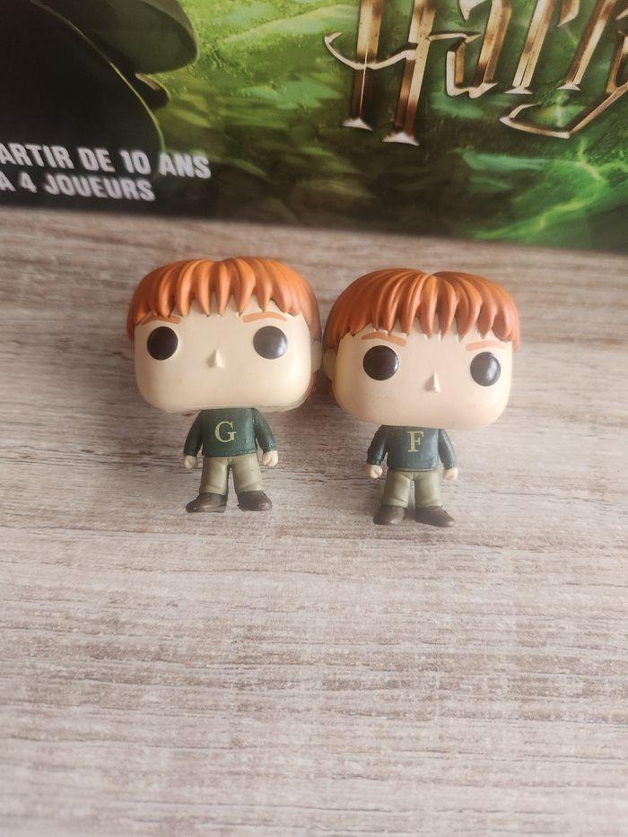 Figurine funko pop 5cm  les frères jumeaux dans harry potter