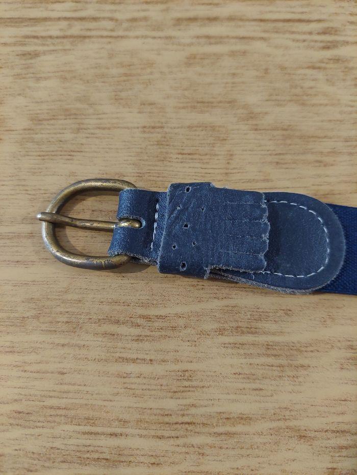 Ceinture bleu marine longueur 55- 61 cm - photo numéro 3