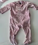 Pyjama épais velours sergent major 9 mois bebe fille