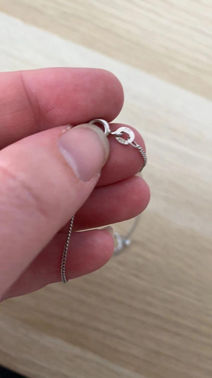 Collier avec pendentif coeur en argent 925 - photo numéro 3