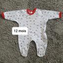 Pyjama Grenouillère 12 mois 74/80cm