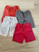 Lot de 4 shorts avec taille ajustable Taille 6 ans