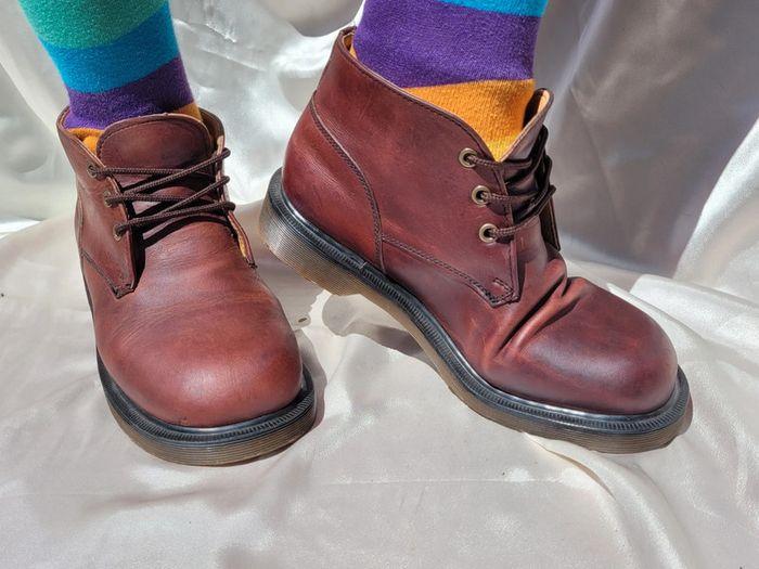 💥 Rare Dr. Martens Made in England Vintage 90's Boots UK 6 FR 39 💥 - photo numéro 3