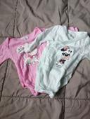 Lot de 2 bodies manche longue  disney