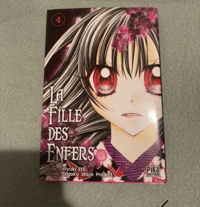 Lot manga « La fille des enfers » tomes 1 a 5 - photo numéro 5