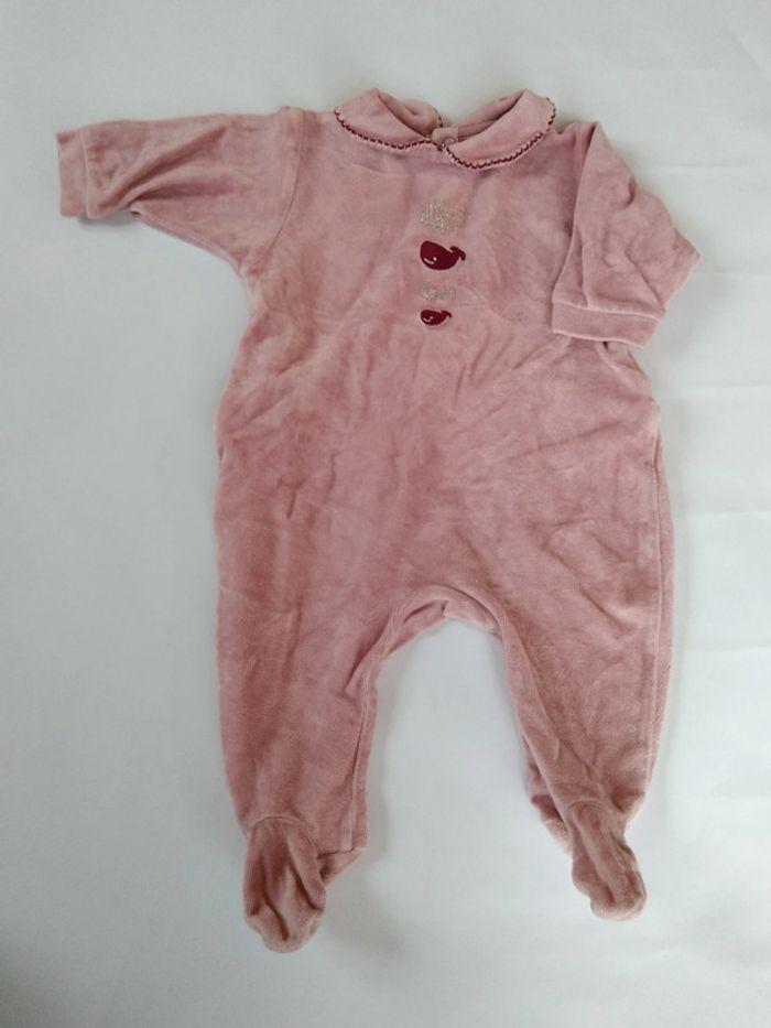 lot de 4 pyjamas 3 mois fille - 59-60cm - photo numéro 4