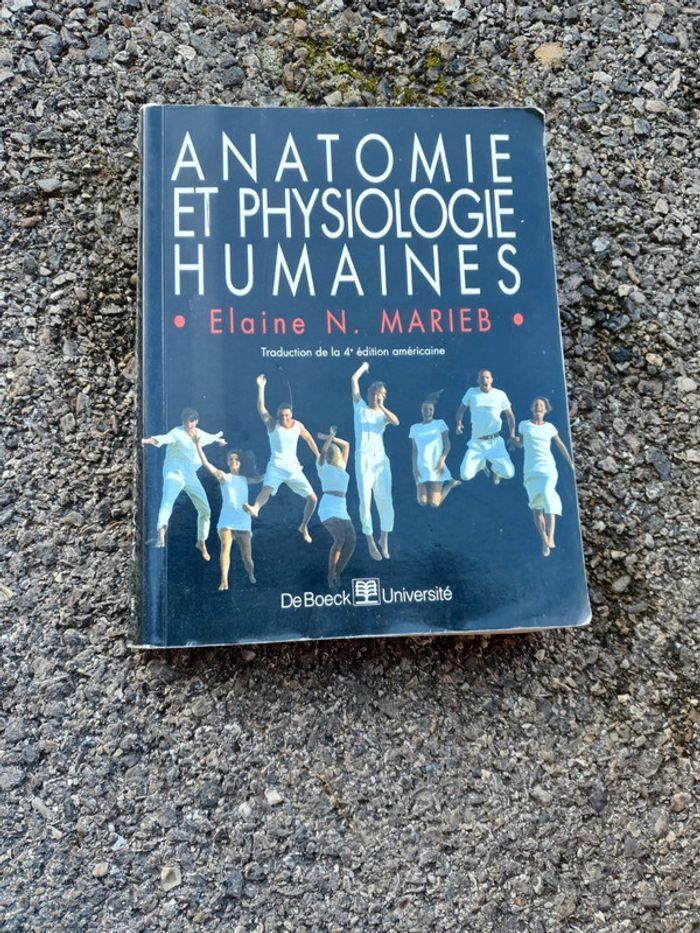 Livre anatomie et physiologie humaines - photo numéro 1