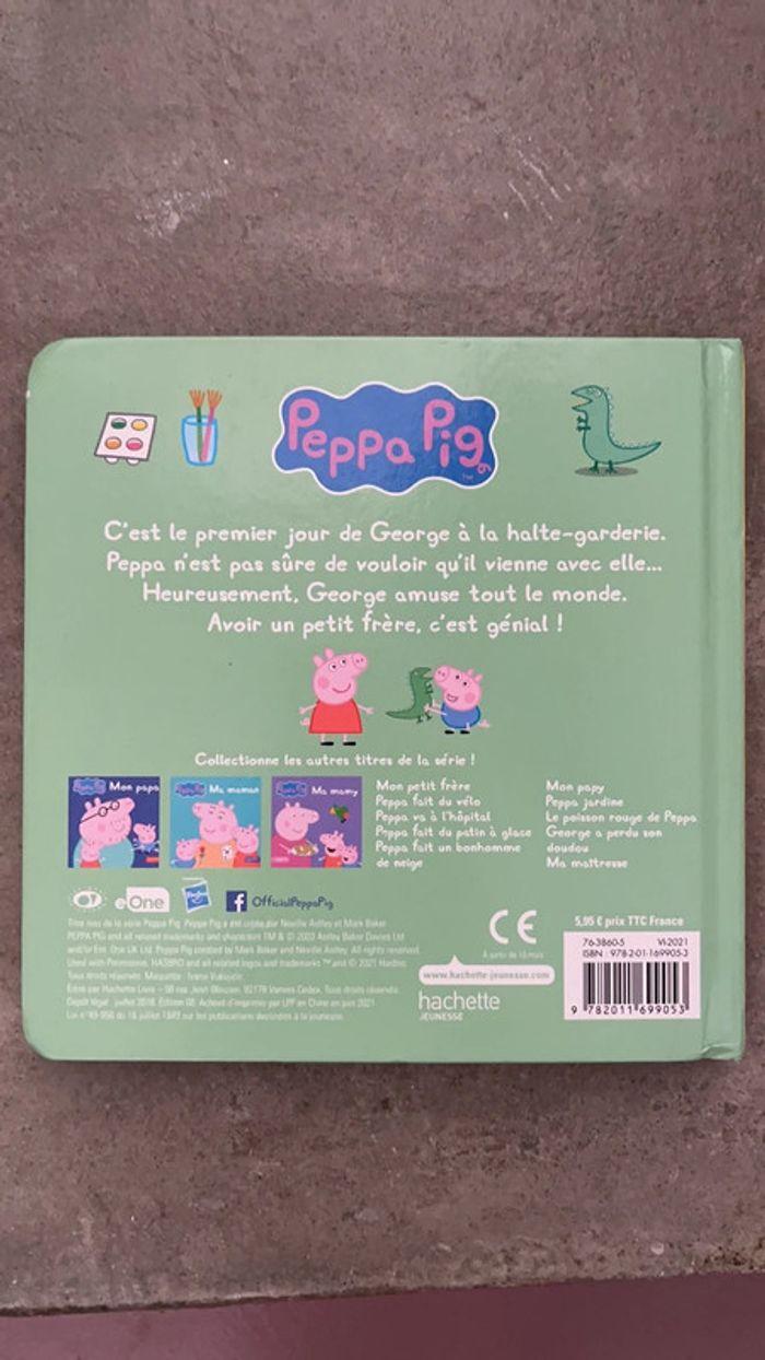 Livre Peppa Pig « George va à la garderie » - photo numéro 2